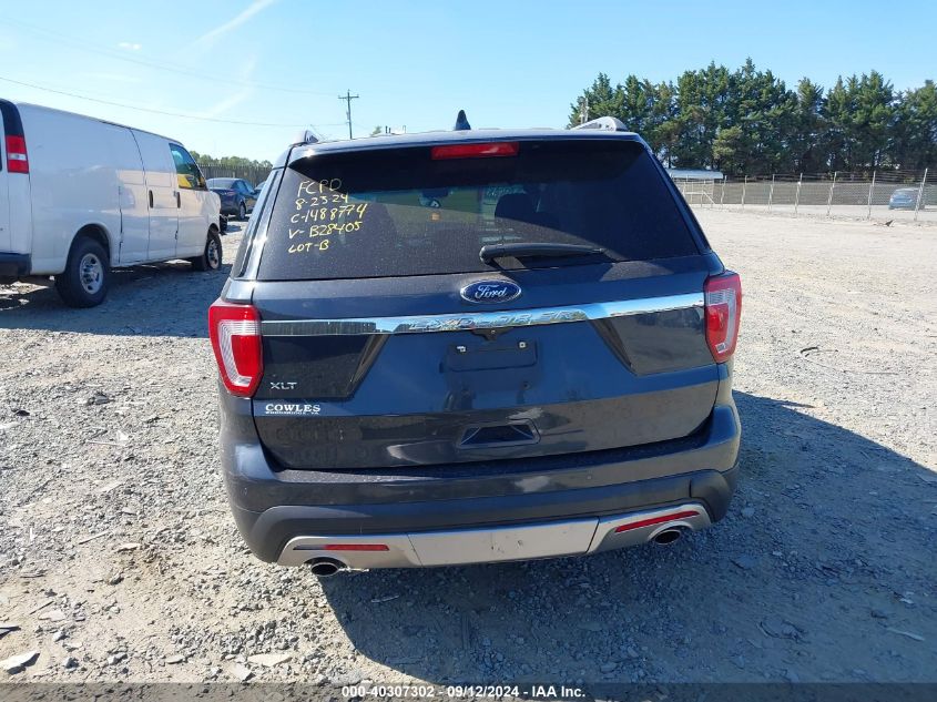 2017 Ford Explorer Xlt VIN: 1FM5K7D87HGB28405 Lot: 40307302