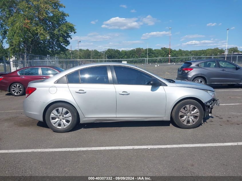 2013 Chevrolet Cruze Ls Manual VIN: 1G1PB5SG9D7262248 Lot: 40307332