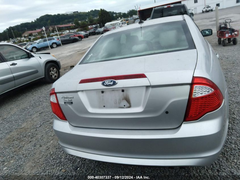 2012 Ford Fusion S VIN: 3FAHP0GA9CR119026 Lot: 40307337