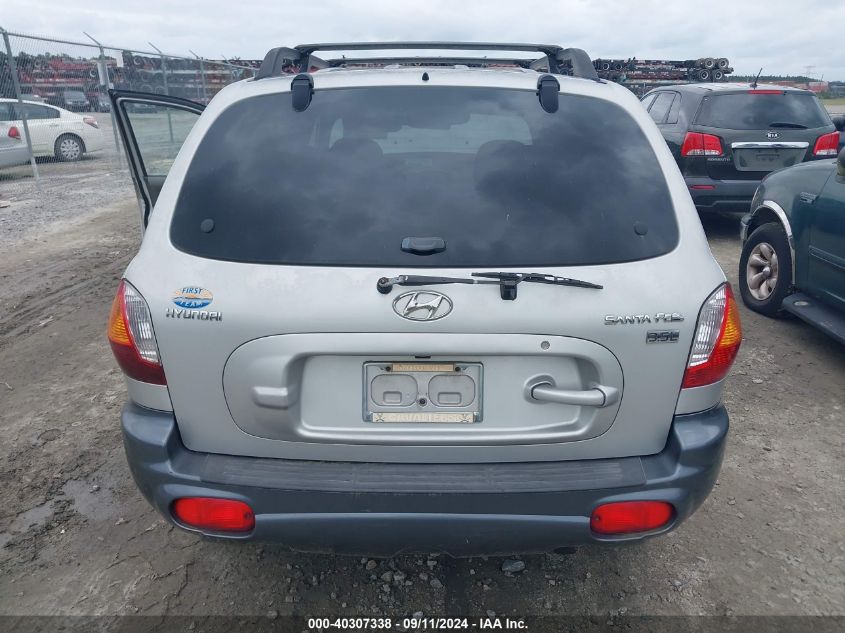 2004 Hyundai Santa Fe Gls/Lx VIN: KM8SC13E24U580648 Lot: 40307338