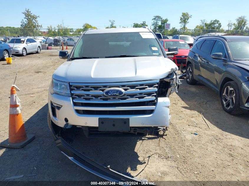 2018 Ford Explorer Xlt VIN: 1FM5K8D83JGB01553 Lot: 40307346