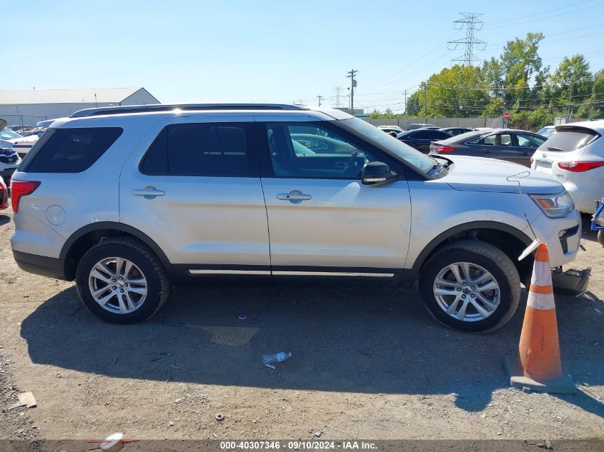 2018 Ford Explorer Xlt VIN: 1FM5K8D83JGB01553 Lot: 40307346