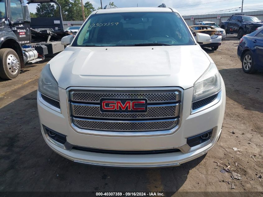 1GKKRTKD9EJ323291 2014 GMC Acadia Denali