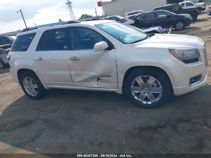 1GKKRTKD9EJ323291 2014 GMC Acadia Denali