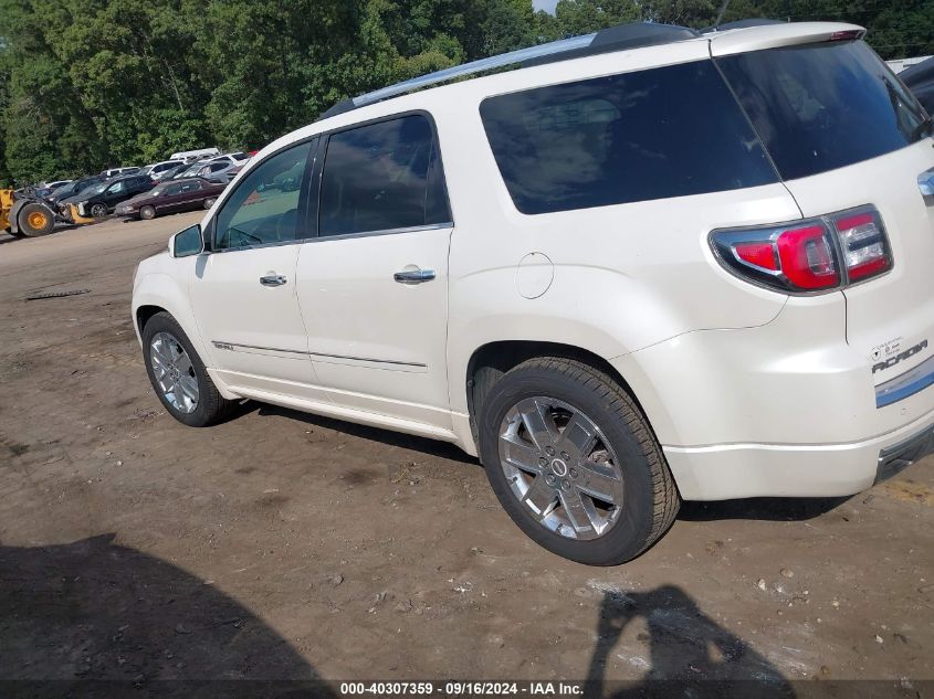 2014 GMC Acadia Denali VIN: 1GKKRTKD9EJ323291 Lot: 40307359