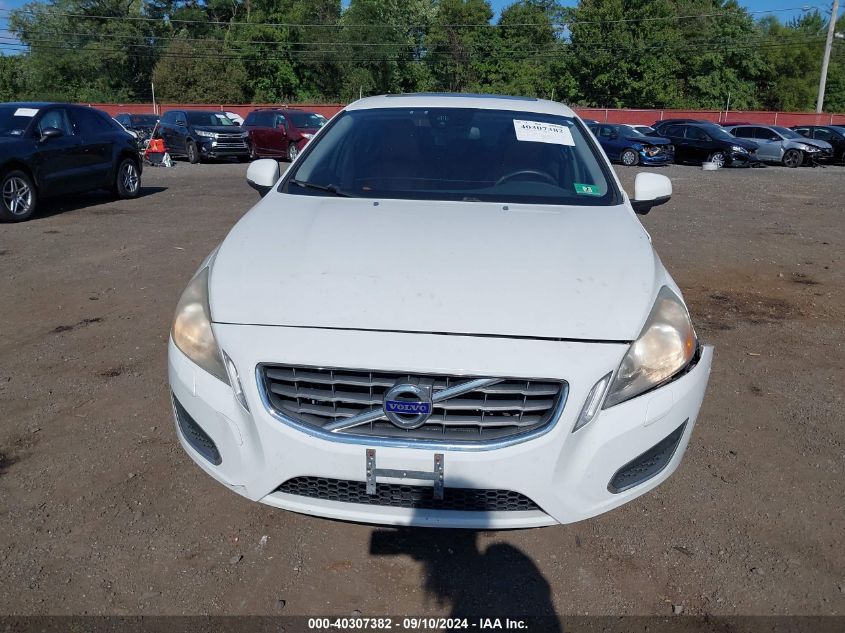 2013 Volvo S60 T5 VIN: YV1612FSXD2217314 Lot: 40307382