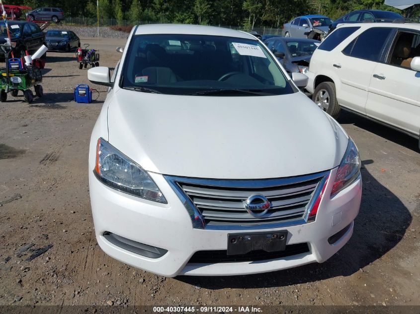 2014 Nissan Sentra Fe+ S/Fe+ Sv/S/Sl/Sr/Sv VIN: 3N1AB7AP6EY261331 Lot: 40307445