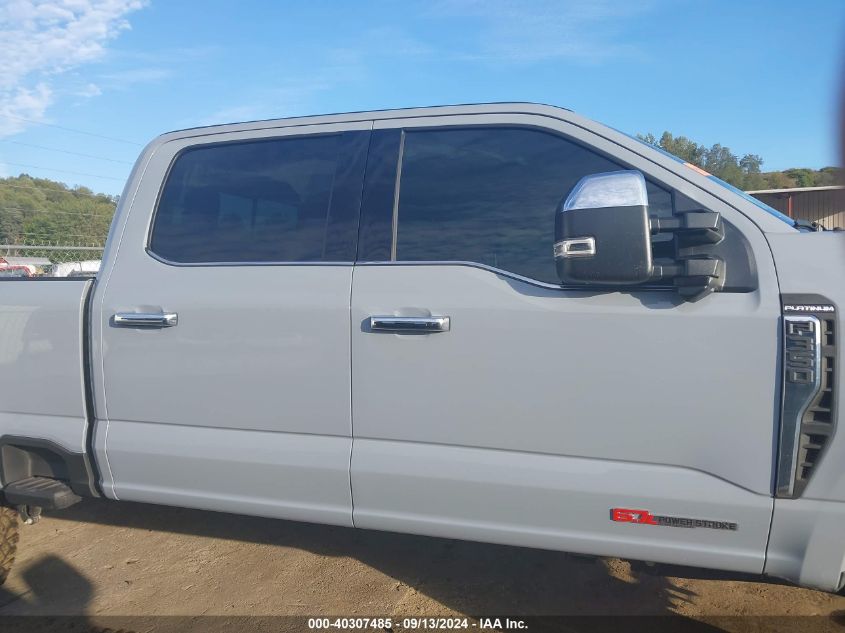 2024 Ford F-350 Platinum VIN: 1FT8W3BM1REE37914 Lot: 40307485