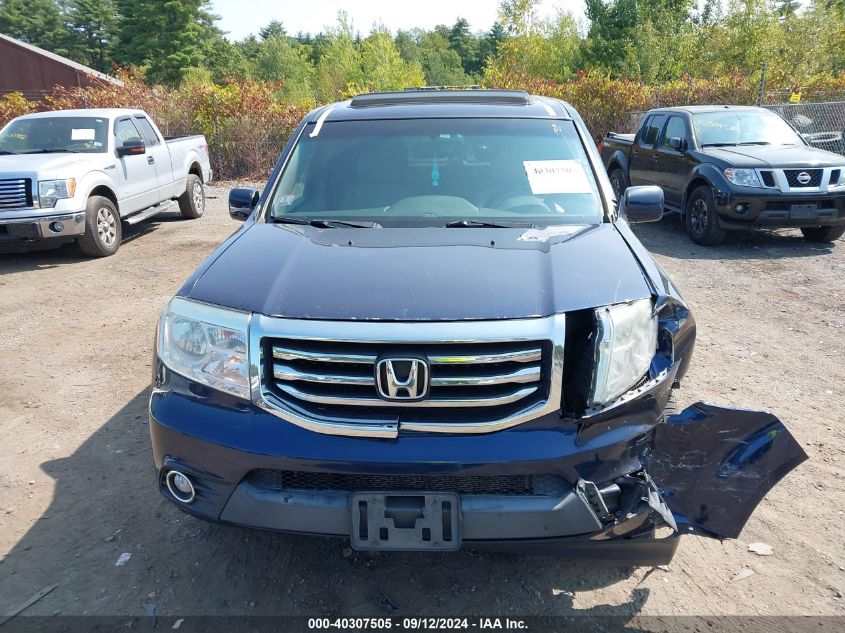 2015 Honda Pilot Ex-L VIN: 5FNYF4H5XFB063612 Lot: 40307505