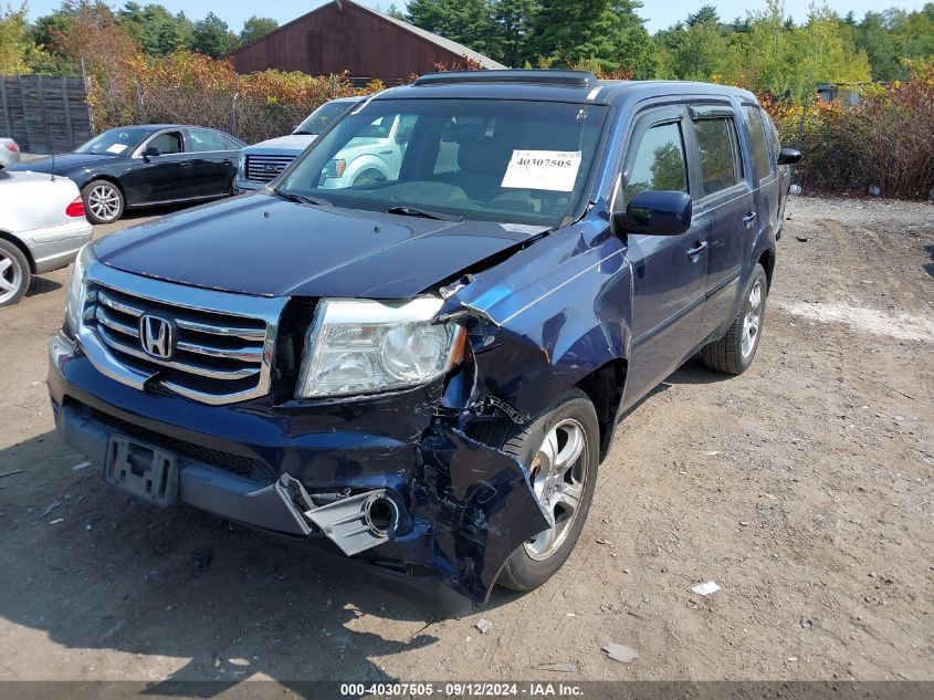 2015 Honda Pilot Ex-L VIN: 5FNYF4H5XFB063612 Lot: 40307505