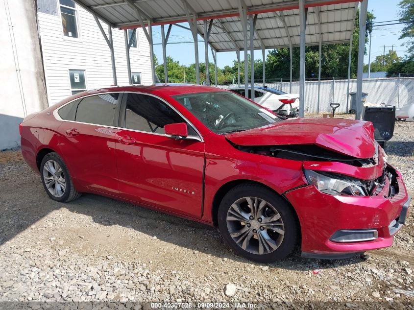 2014 Chevrolet Impala 2Lt VIN: 2G1125S30E9154863 Lot: 40307528