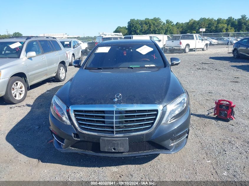 2015 Mercedes-Benz S 550 550 4Matic VIN: WDDUG8FB5FA192870 Lot: 40307541