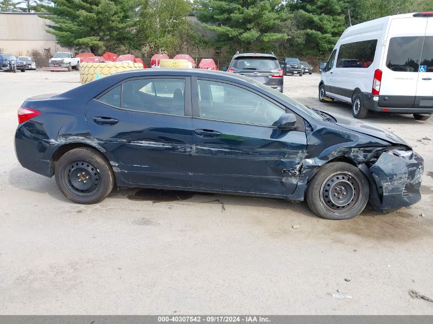 2017 Toyota Corolla Le VIN: 2T1BURHE5HC935307 Lot: 40307542