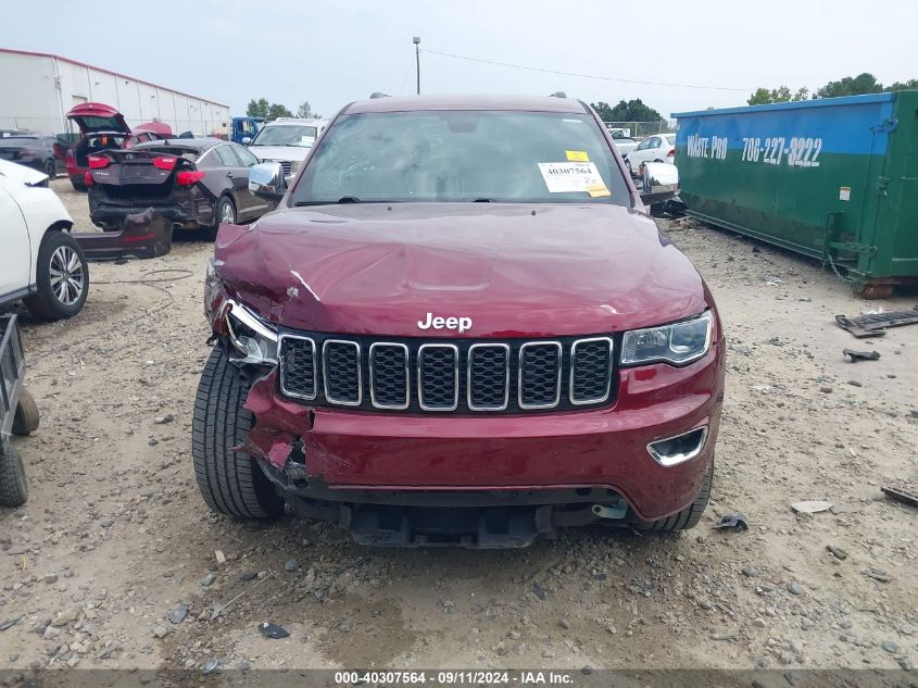 2018 Jeep Grand Cherokee Limited 4X2 VIN: 1C4RJEBG3JC397778 Lot: 40307564