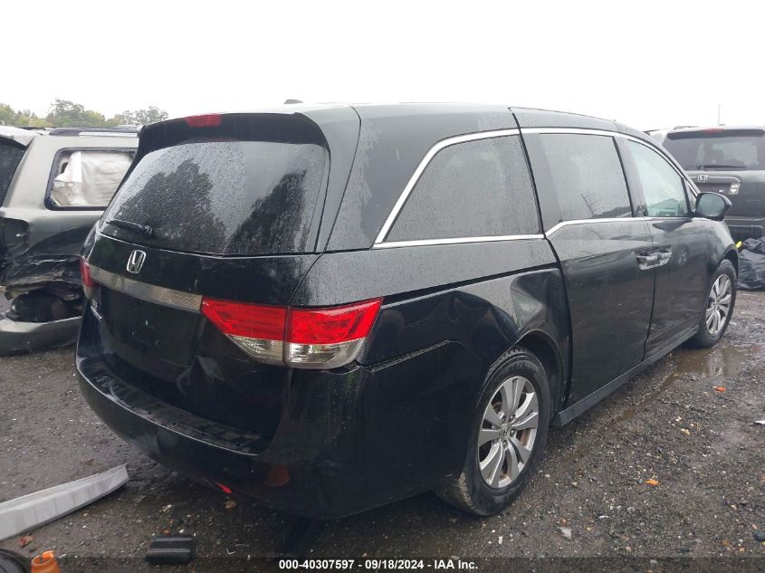 2017 Honda Odyssey Ex-L VIN: 5FNRL5H65HB018835 Lot: 40307597