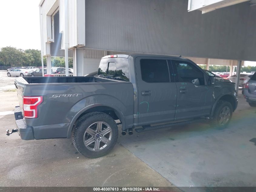 2018 Ford F150 Supercrew VIN: 1FTEW1CP3JFB51884 Lot: 40307613