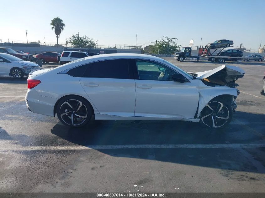 2021 Honda Accord Sport VIN: 1HGCV1F3XMA095836 Lot: 40307614