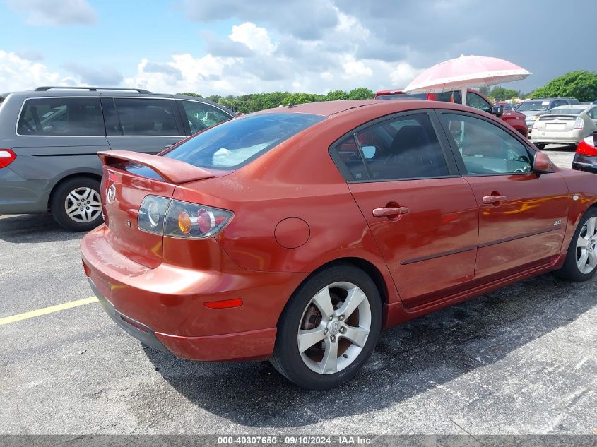 2006 Mazda Mazda3 S Grand Touring VIN: JM1BK323661518385 Lot: 40307650