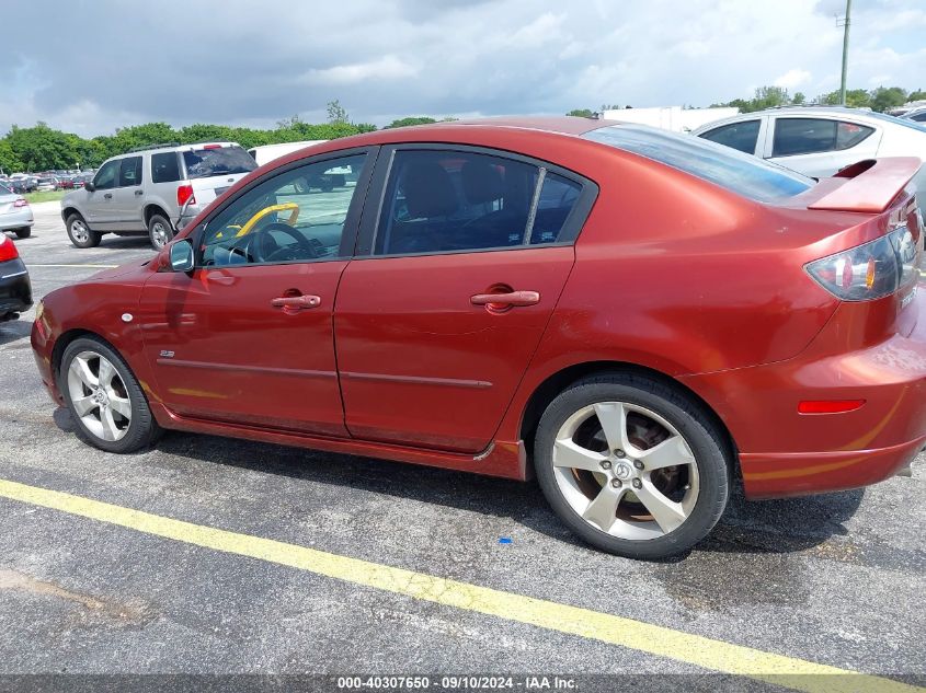 2006 Mazda Mazda3 S Grand Touring VIN: JM1BK323661518385 Lot: 40307650