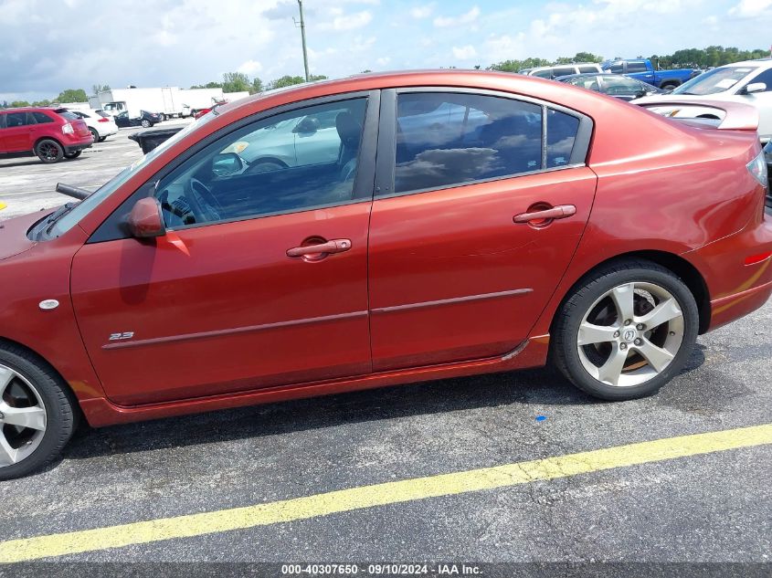 2006 Mazda Mazda3 S Grand Touring VIN: JM1BK323661518385 Lot: 40307650