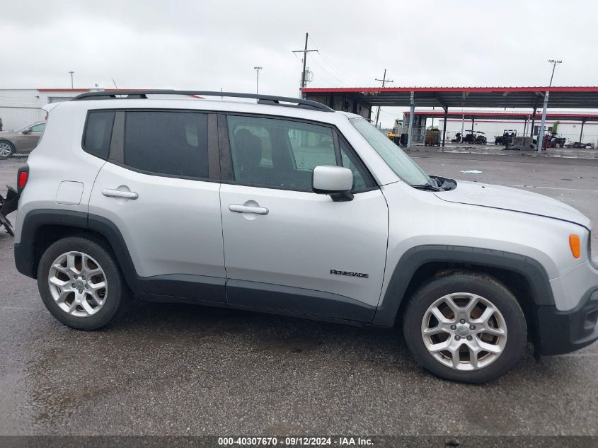 2017 Jeep Renegade Latitude Fwd VIN: ZACCJABB4HPE59097 Lot: 40307670