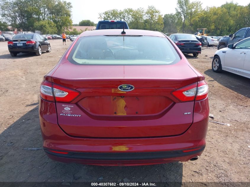 2015 FORD FUSION SE - 3FA6P0H74FR118624