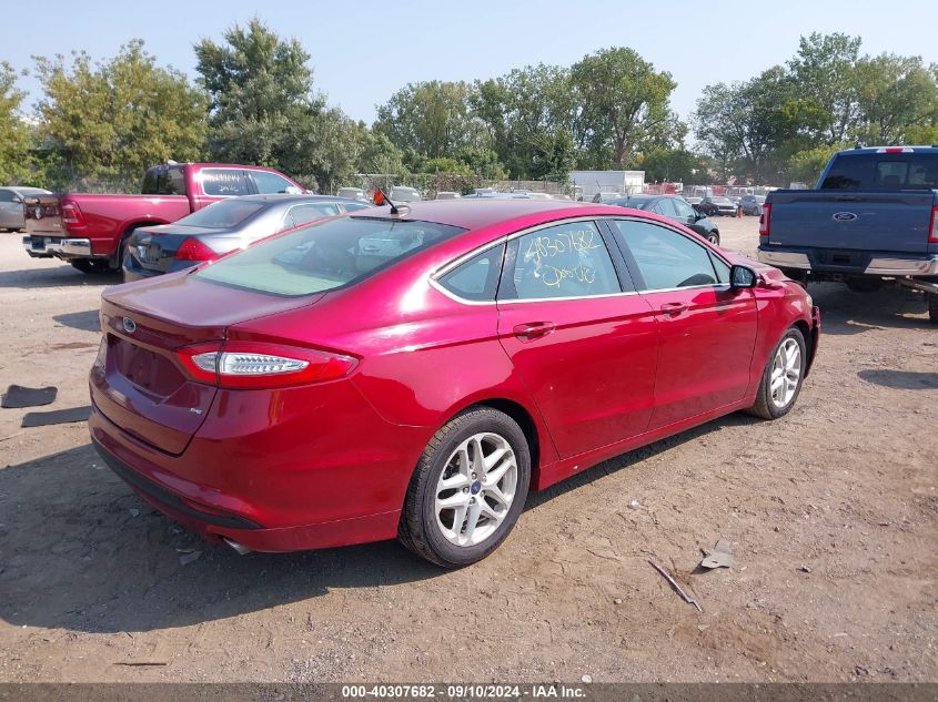 2015 FORD FUSION SE - 3FA6P0H74FR118624