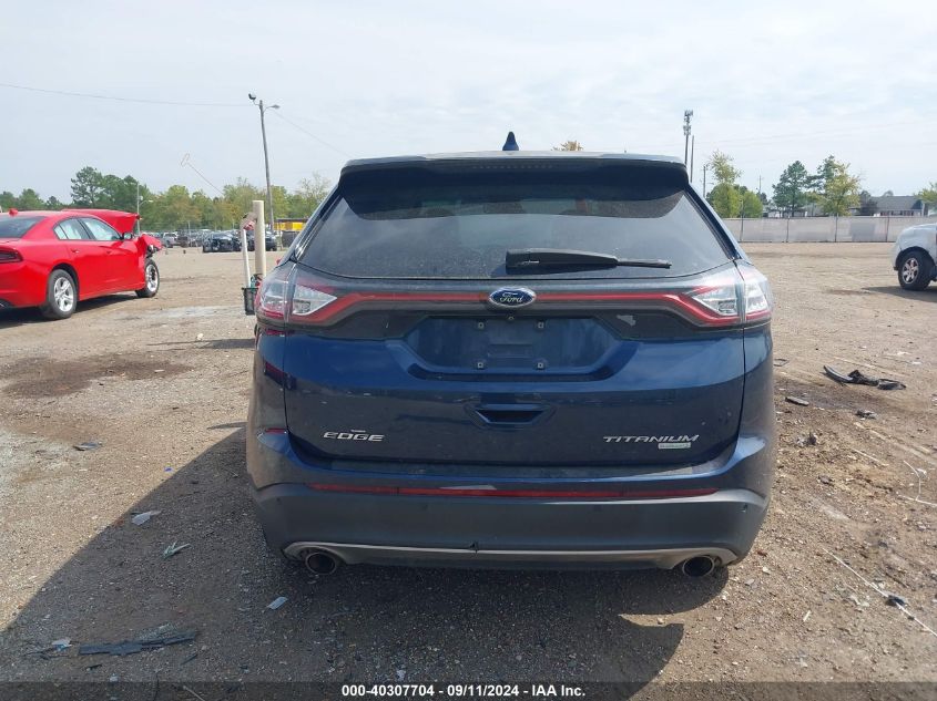 2017 Ford Edge Titanium VIN: 2FMPK3K99HBC17557 Lot: 40307704