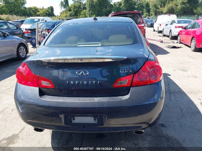 2009 Infiniti G37X VIN: JNKCV61F19M357129 Lot: 40307707