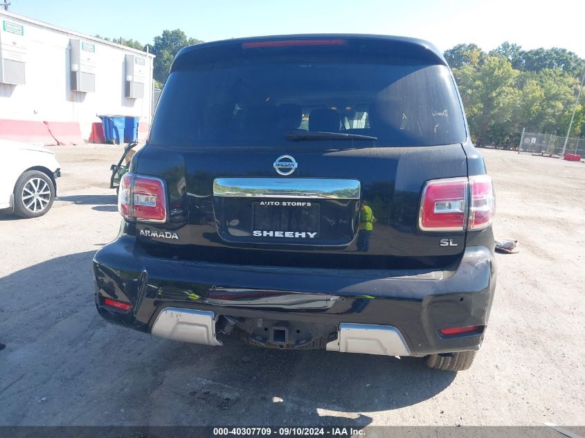 2018 Nissan Armada Sv/Sl/Platinum VIN: JN8AY2NC1JX501830 Lot: 40307709