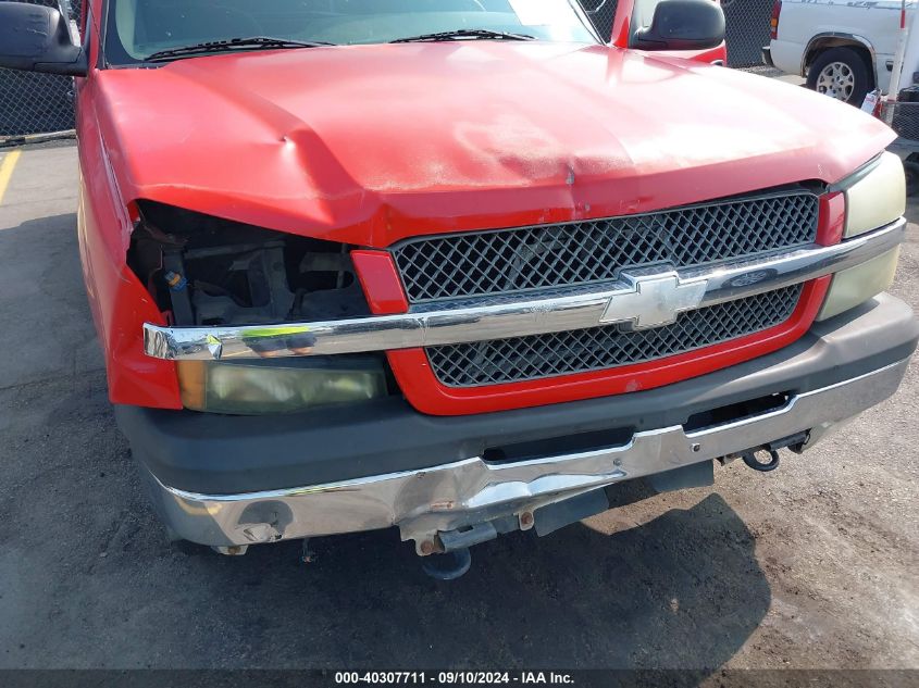 2003 Chevrolet Silverado 1500 Ls VIN: 1GCEC14V63Z221451 Lot: 40307711