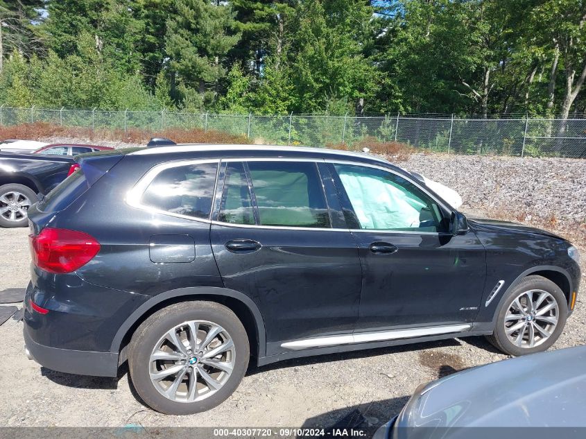 2018 BMW X3 xDrivem40I VIN: 5UXTR9C55JLD64253 Lot: 40307720