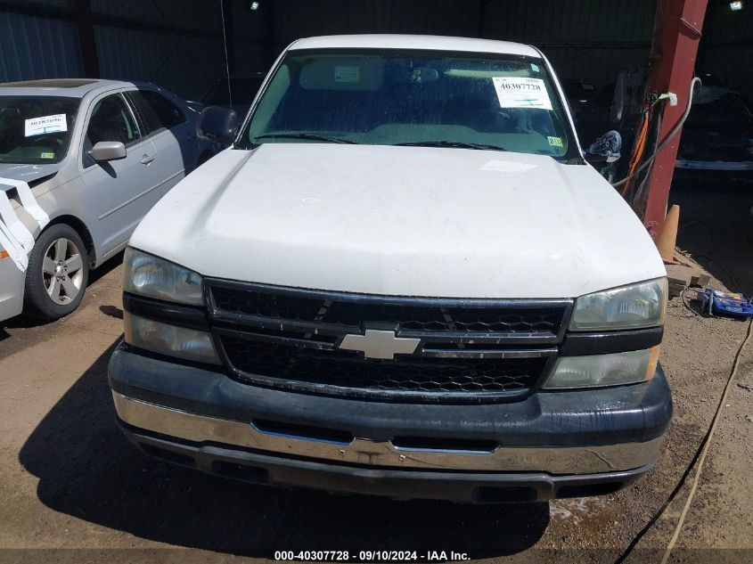 2006 Chevrolet Silverado 1500 Work Truck VIN: 1GCEC19X36Z257208 Lot: 40307728