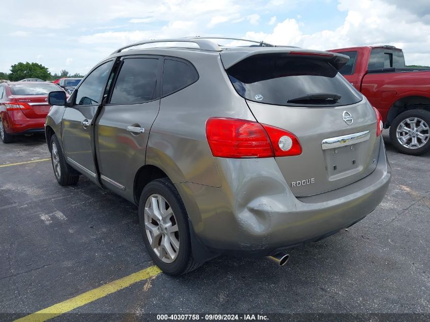 2012 Nissan Rogue Sv W/Sl Pkg VIN: JN8AS5MT2CW283149 Lot: 40307758