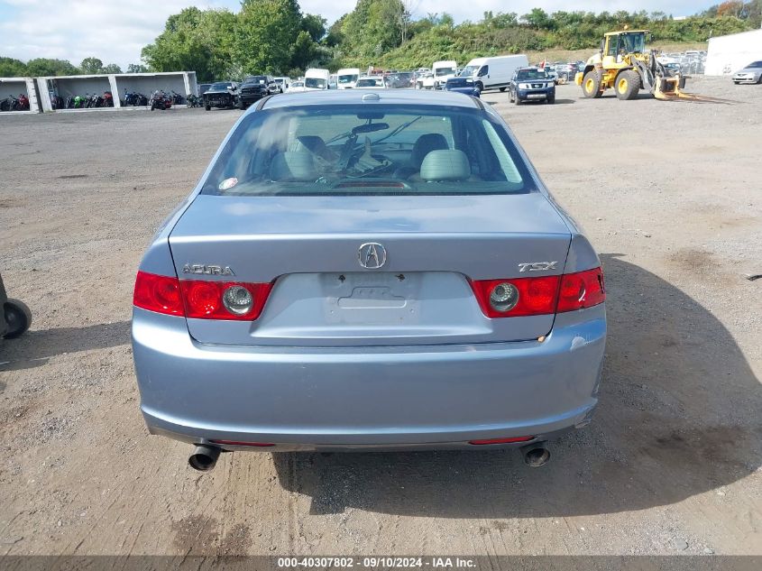 2006 Acura Tsx VIN: JH4CL96856C013967 Lot: 40307802