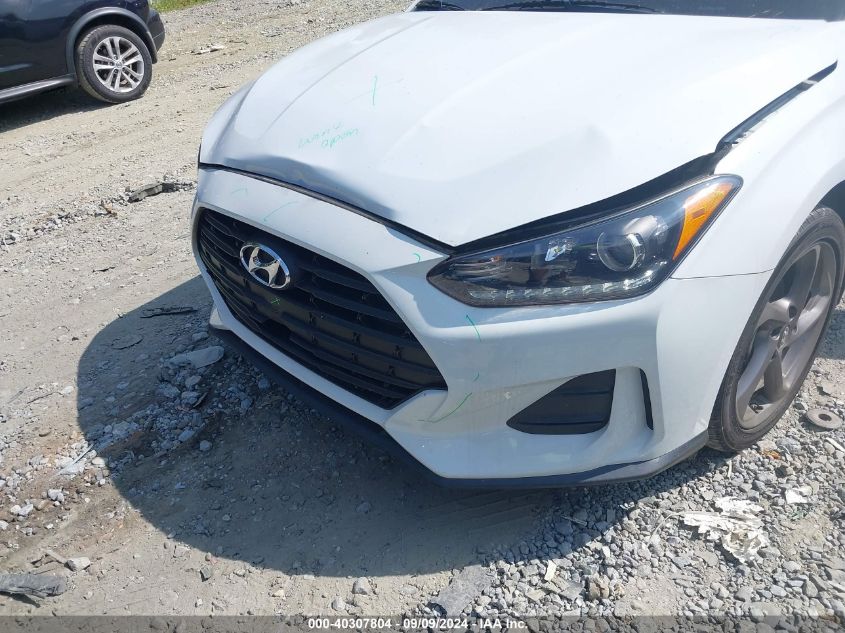 2019 Hyundai Veloster 2.0 VIN: KMHTG6AF5KU017320 Lot: 40307804