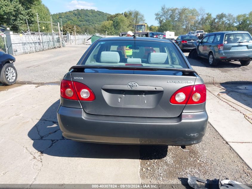 2006 Toyota Corolla Le VIN: 2T1BR32E96C623284 Lot: 40307824