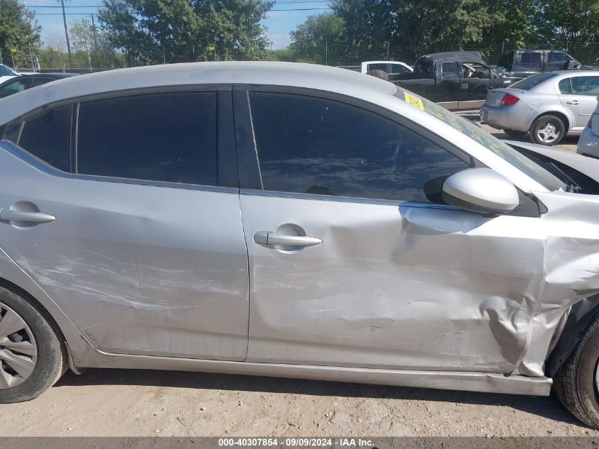 2022 Nissan Sentra S Xtronic Cvt VIN: 3N1AB8BV2NY304954 Lot: 40307854