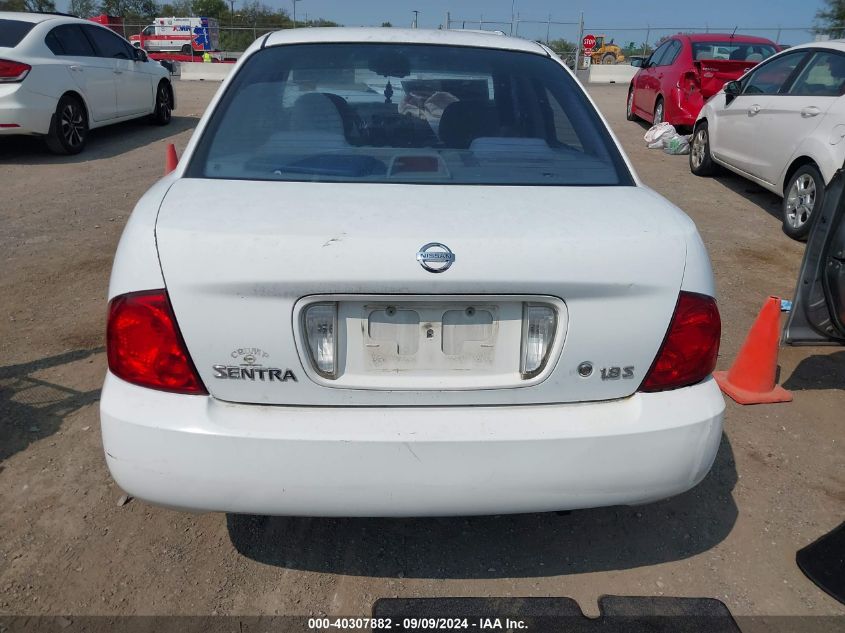 2005 Nissan Sentra 1.8S VIN: 3N1CB51D65L585556 Lot: 40307882