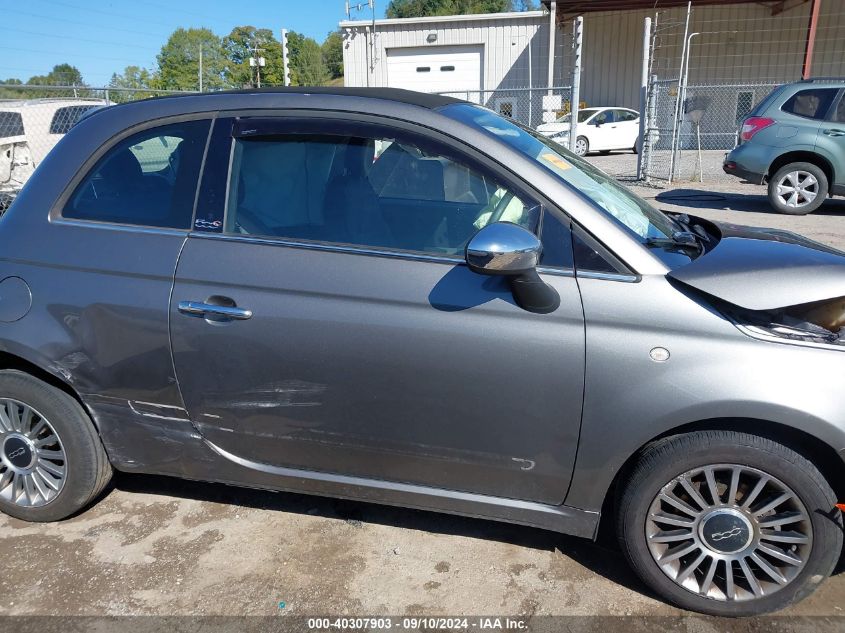 2012 Fiat 500 Lounge VIN: 3C3CFFER0CT109284 Lot: 40307903