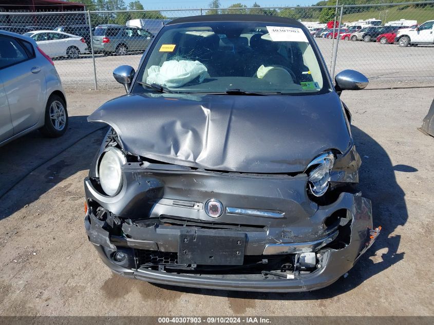 2012 Fiat 500 Lounge VIN: 3C3CFFER0CT109284 Lot: 40307903