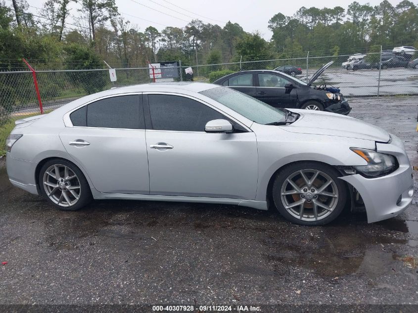 1N4AA51E39C854250 2009 Nissan Maxima S/Sv