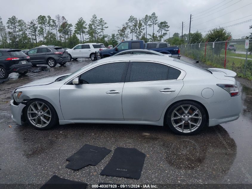 2009 Nissan Maxima S/Sv VIN: 1N4AA51E39C854250 Lot: 40307928