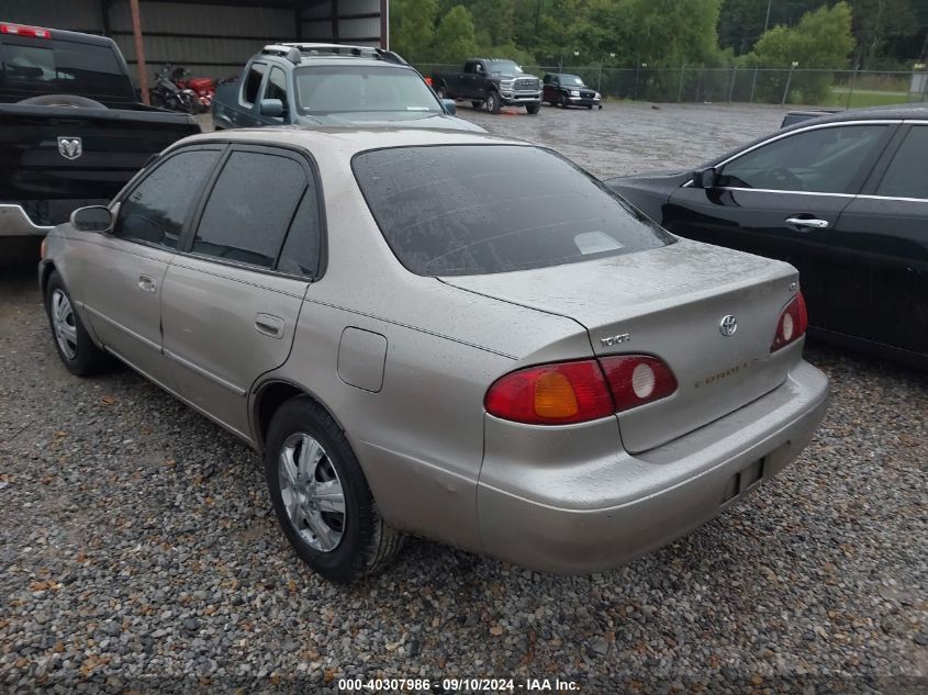 2002 Toyota Corolla Le VIN: 1NXBR12E42Z653533 Lot: 40307986