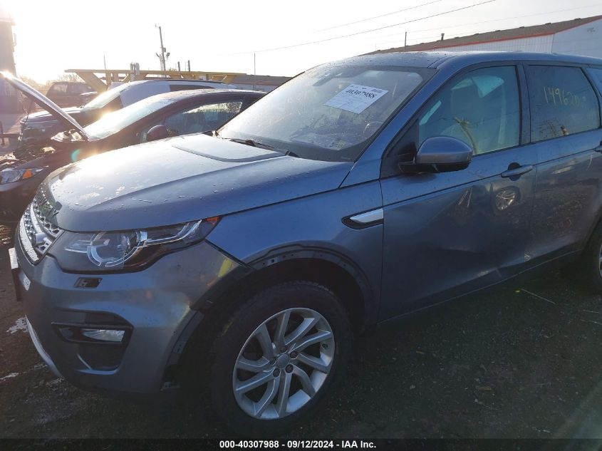 2019 Land Rover Discovery Sport Hse/Landmark Edition VIN: SALCR2FX6KH824617 Lot: 40307988