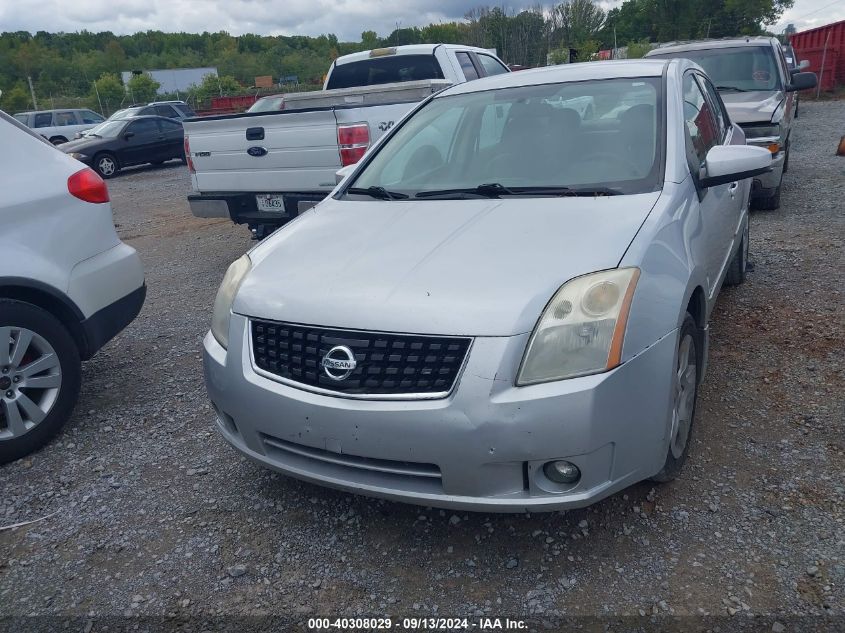 2008 Nissan Sentra 2.0S VIN: 3N1AB61E48L648129 Lot: 40308029