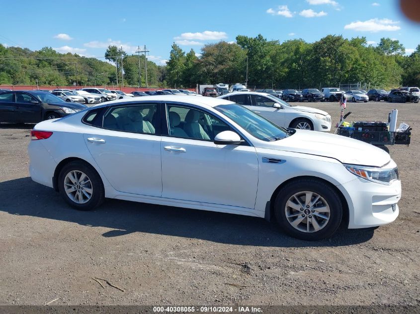 2018 Kia Optima Lx VIN: 5XXGT4L39JG206923 Lot: 40308055