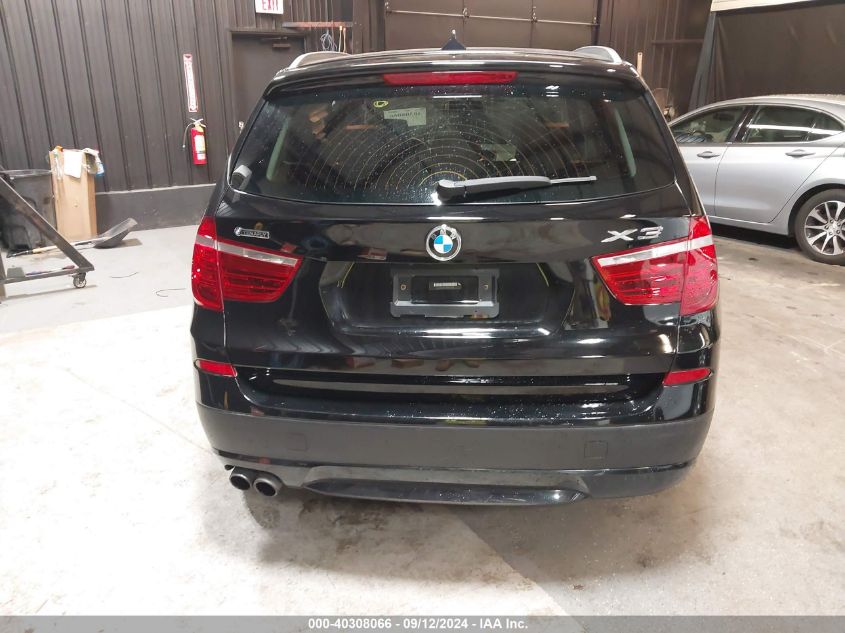 2014 BMW X3 xDrive28I VIN: 5UXWX9C59E0D27524 Lot: 40308066