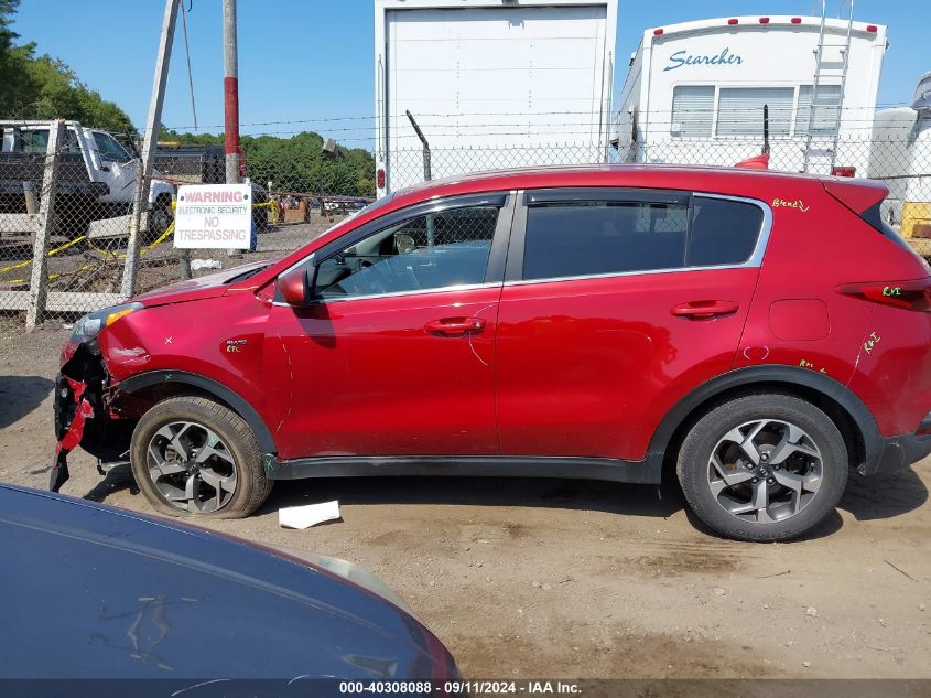 2020 Kia Sportage Lx VIN: KNDPMCAC7L7700137 Lot: 40308088