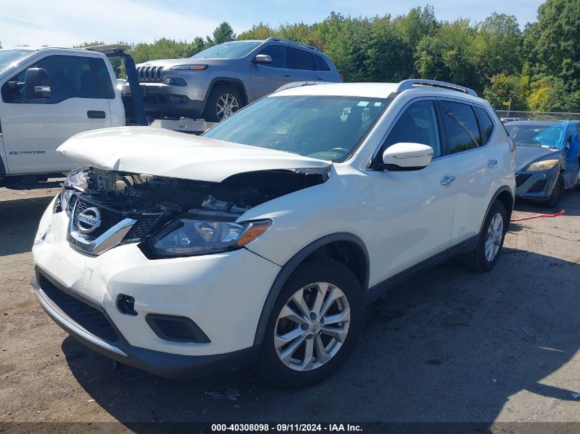 KNMAT2MVXFP574621 2015 NISSAN ROGUE - Image 2